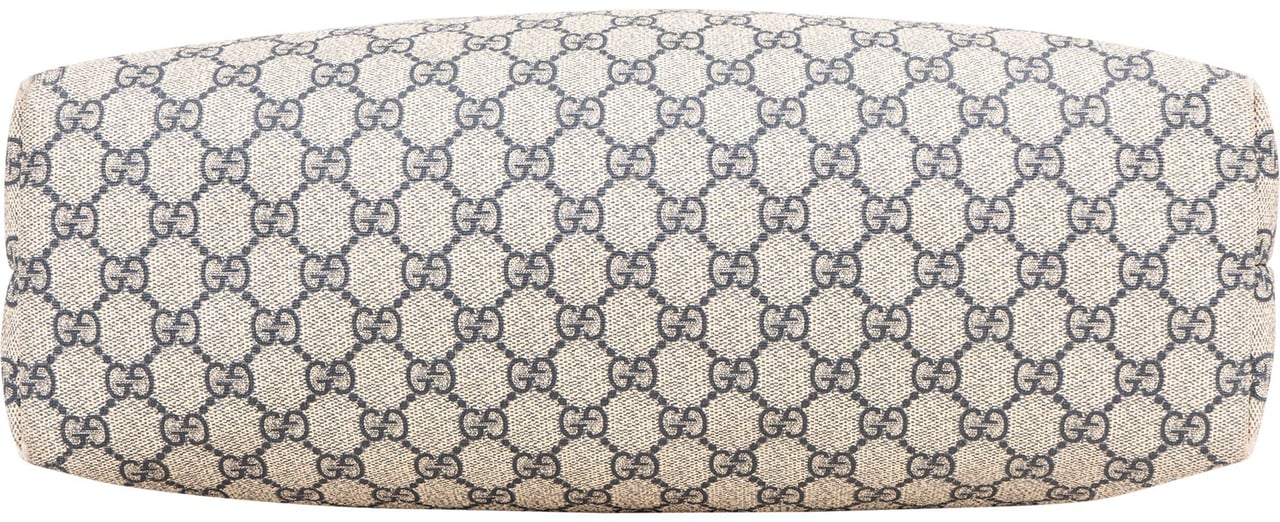 Gucci Gucci Canvas GG Monogram Sherry Line Handbag Blauw