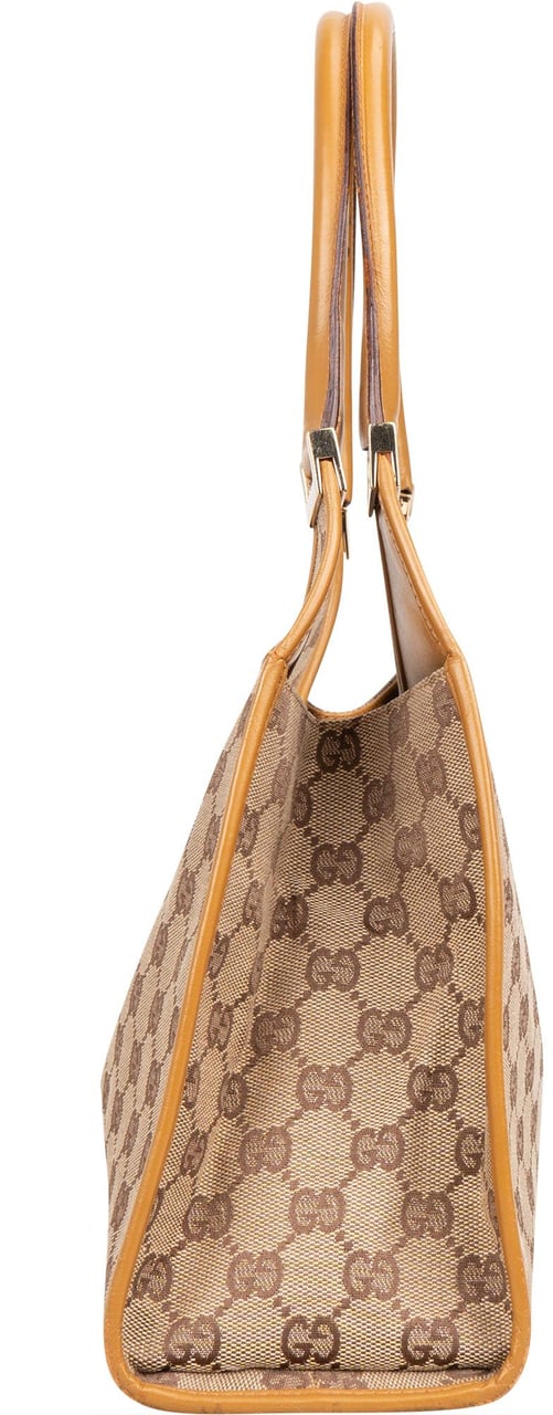 Gucci Gucci GG Monogram Jackie Handbag Bruin