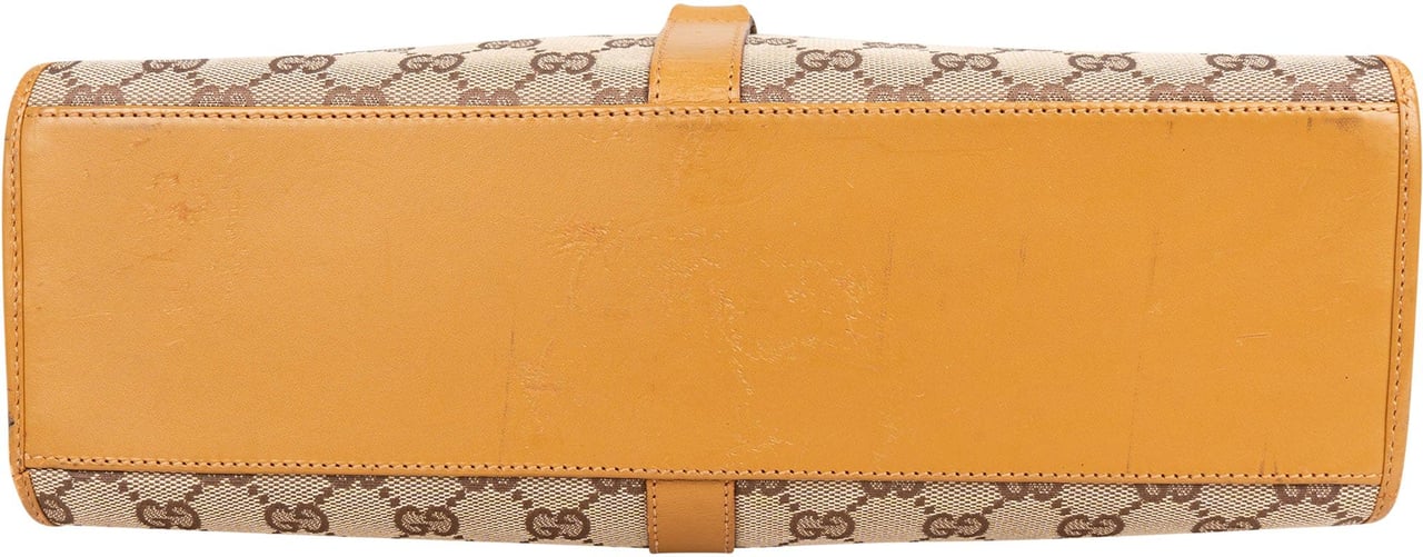 Gucci Gucci GG Monogram Jackie Handbag Bruin