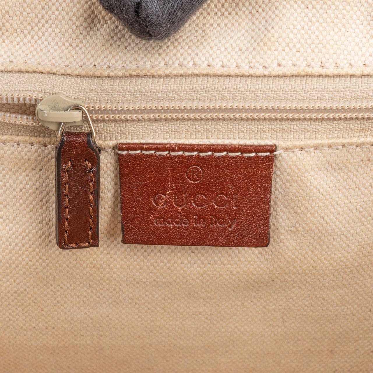 Gucci Gucci GG Monogram Sukey Handbag Beige