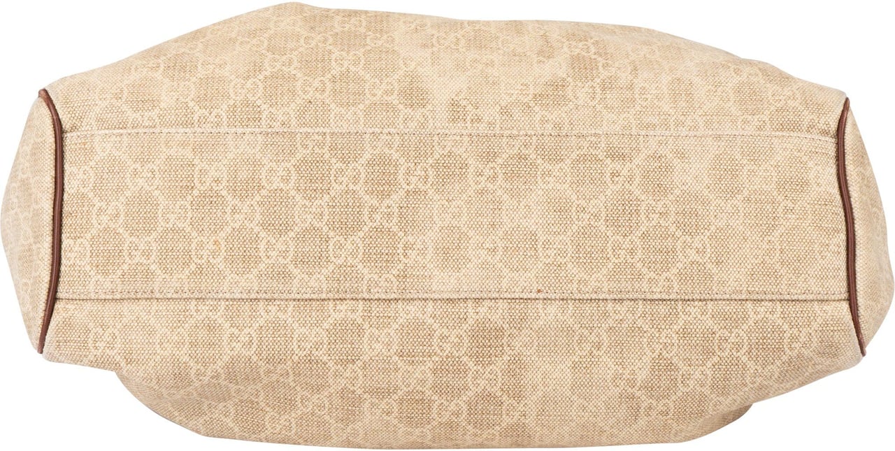 Gucci Gucci GG Monogram Sukey Handbag Beige