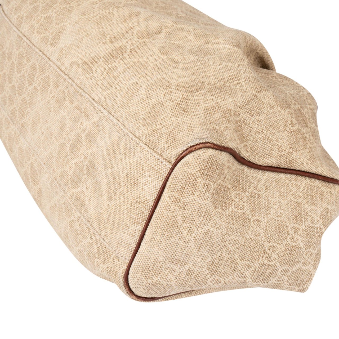 Gucci Gucci GG Monogram Sukey Handbag Beige