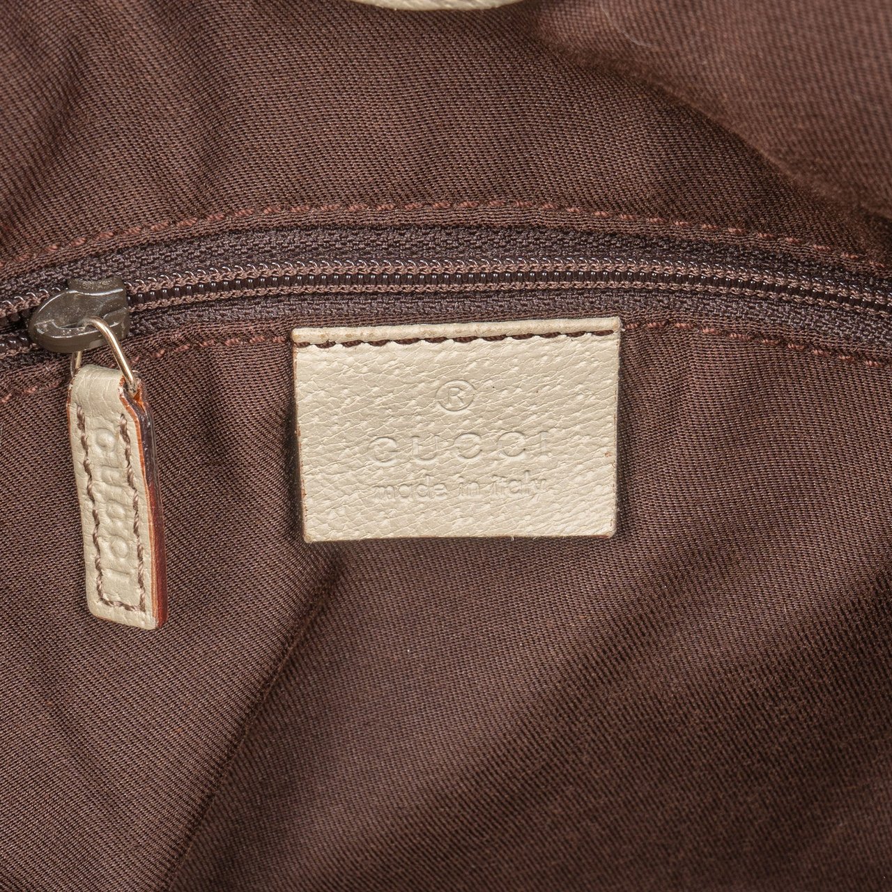 Gucci Gucci GG Monogram Eclipse Handbag Bruin