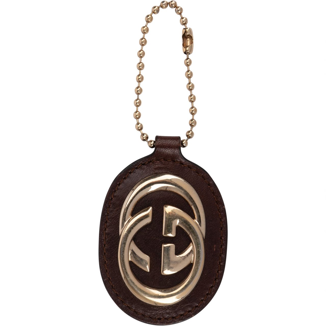 Gucci Gucci GG Brown Leather Sukey Bags Pendant Bruin