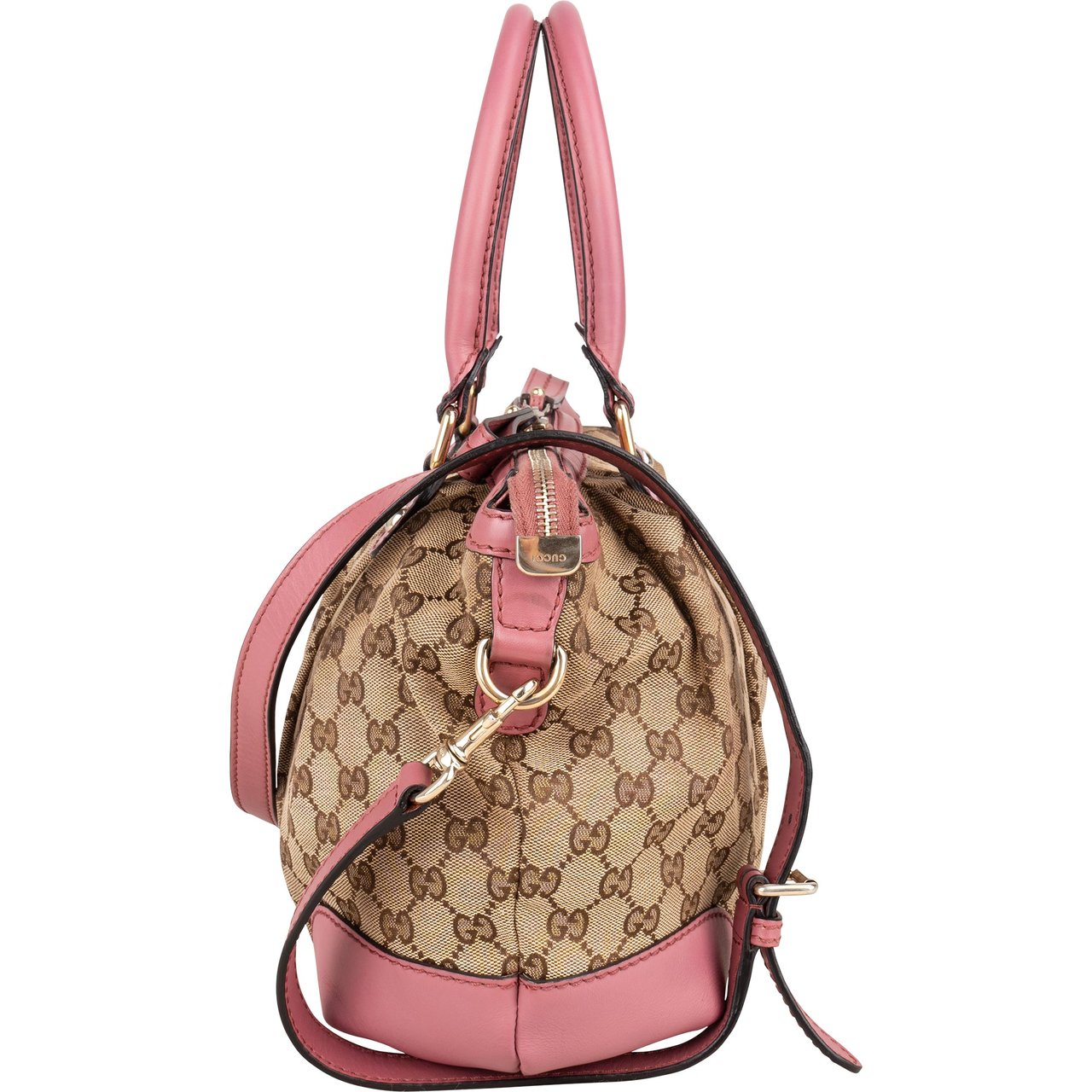 Gucci Gucci GG Monogram Sukey Handbag Bruin