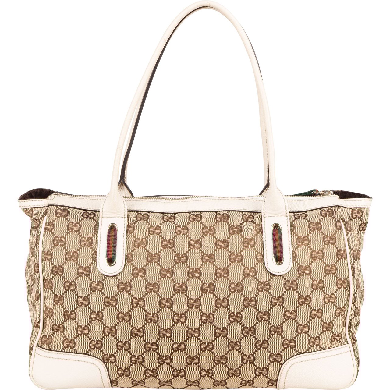 Gucci Gucci GG Monogram Princy Handbag Bruin