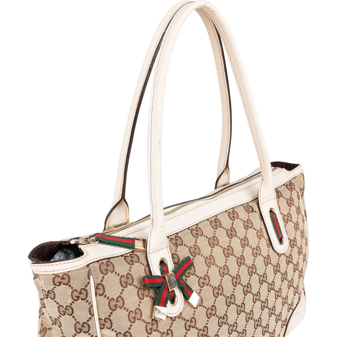 Gucci Gucci GG Monogram Princy Handbag Bruin