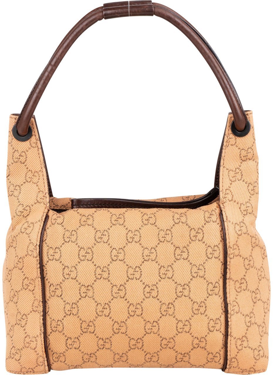 Gucci Gucci GG Monogram Shoulder Bag Bruin