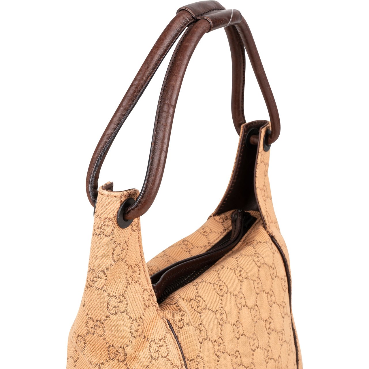 Gucci Gucci GG Monogram Shoulder Bag Bruin