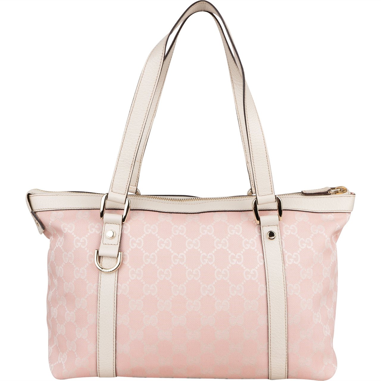 Gucci Gucci GG Monogram Abbey Handbag Roze