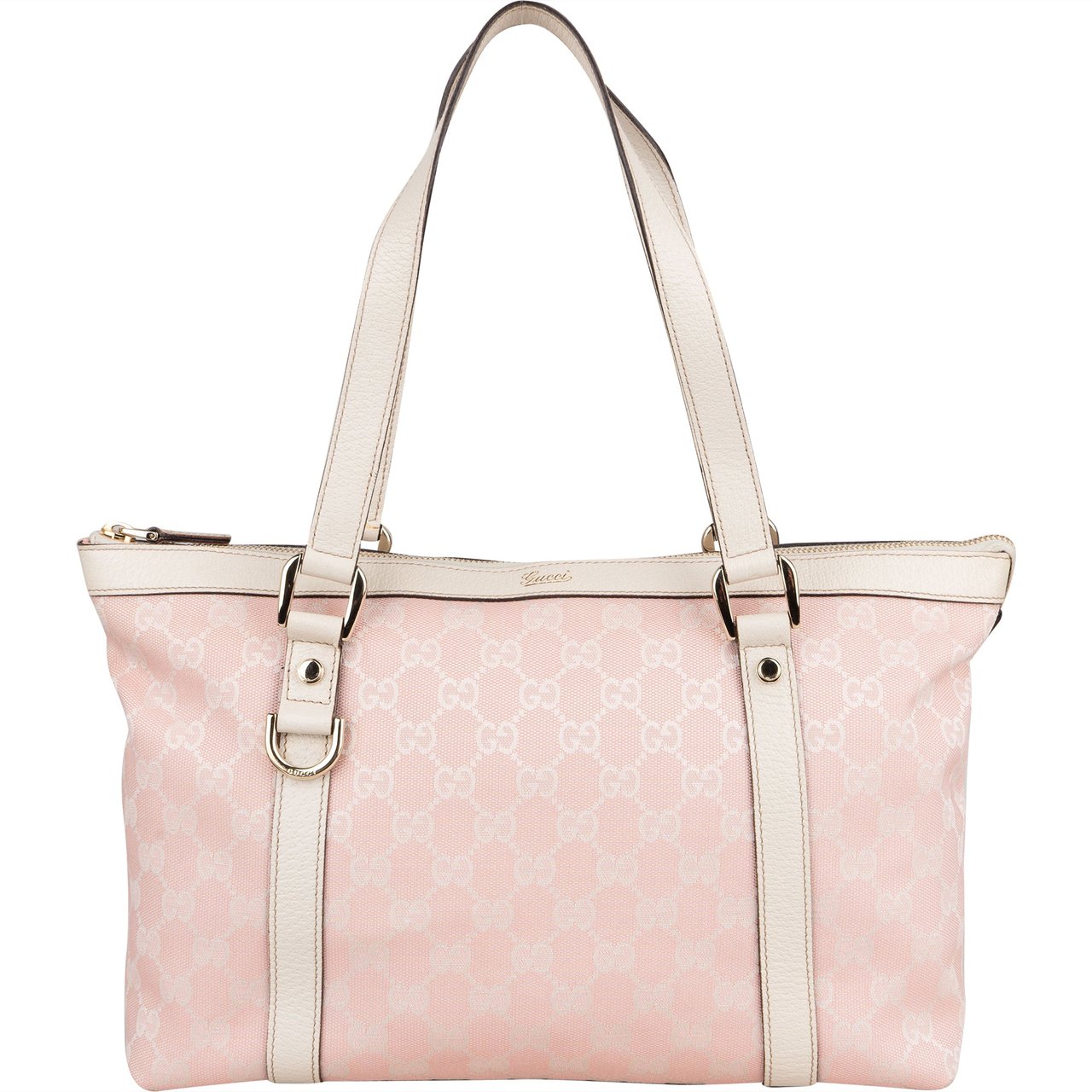 Gucci Gucci GG Monogram Abbey Handbag Roze