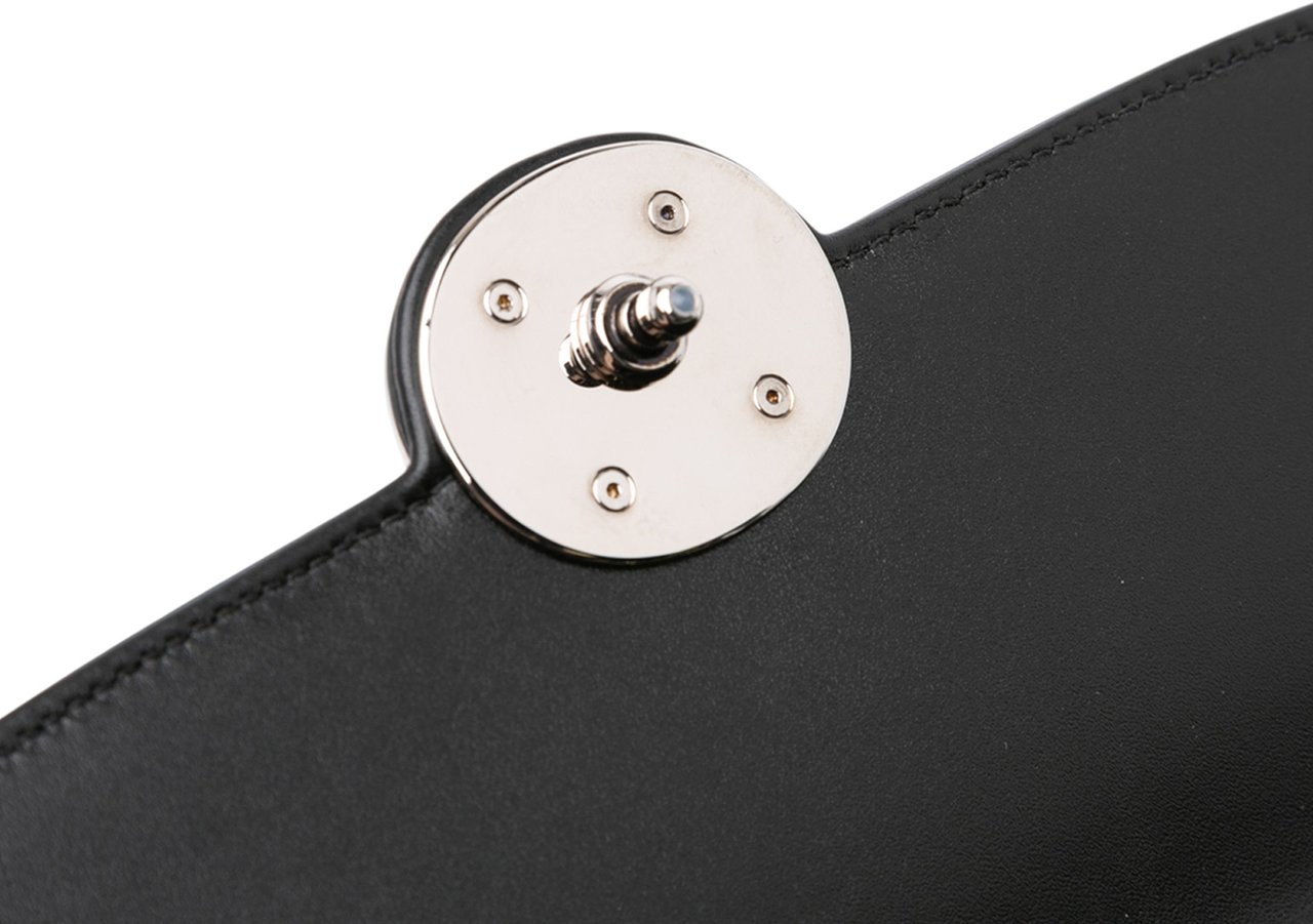 Gucci Small Leather Petite GG Satchel Zwart