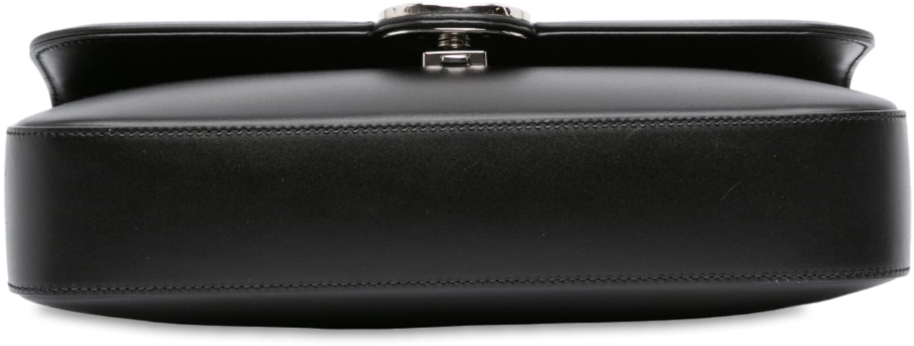 Gucci Small Leather Petite GG Satchel Zwart