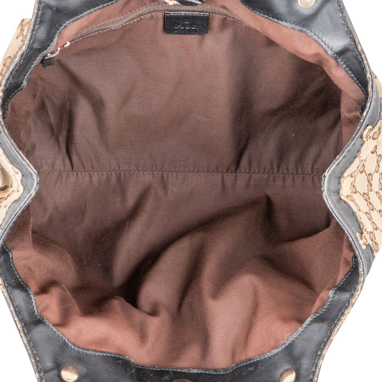 Gucci Gucci GG Monogram Sukey Handbag Bruin