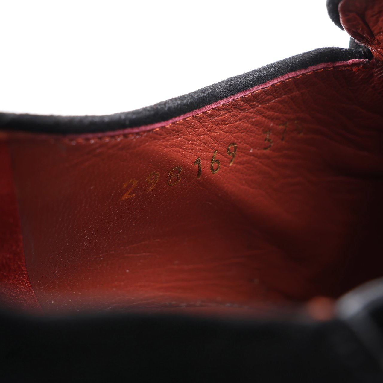 Gucci Gucci Black Suede Tasseled Ankle Boots - Size 37.5 EU 298169 Zwart