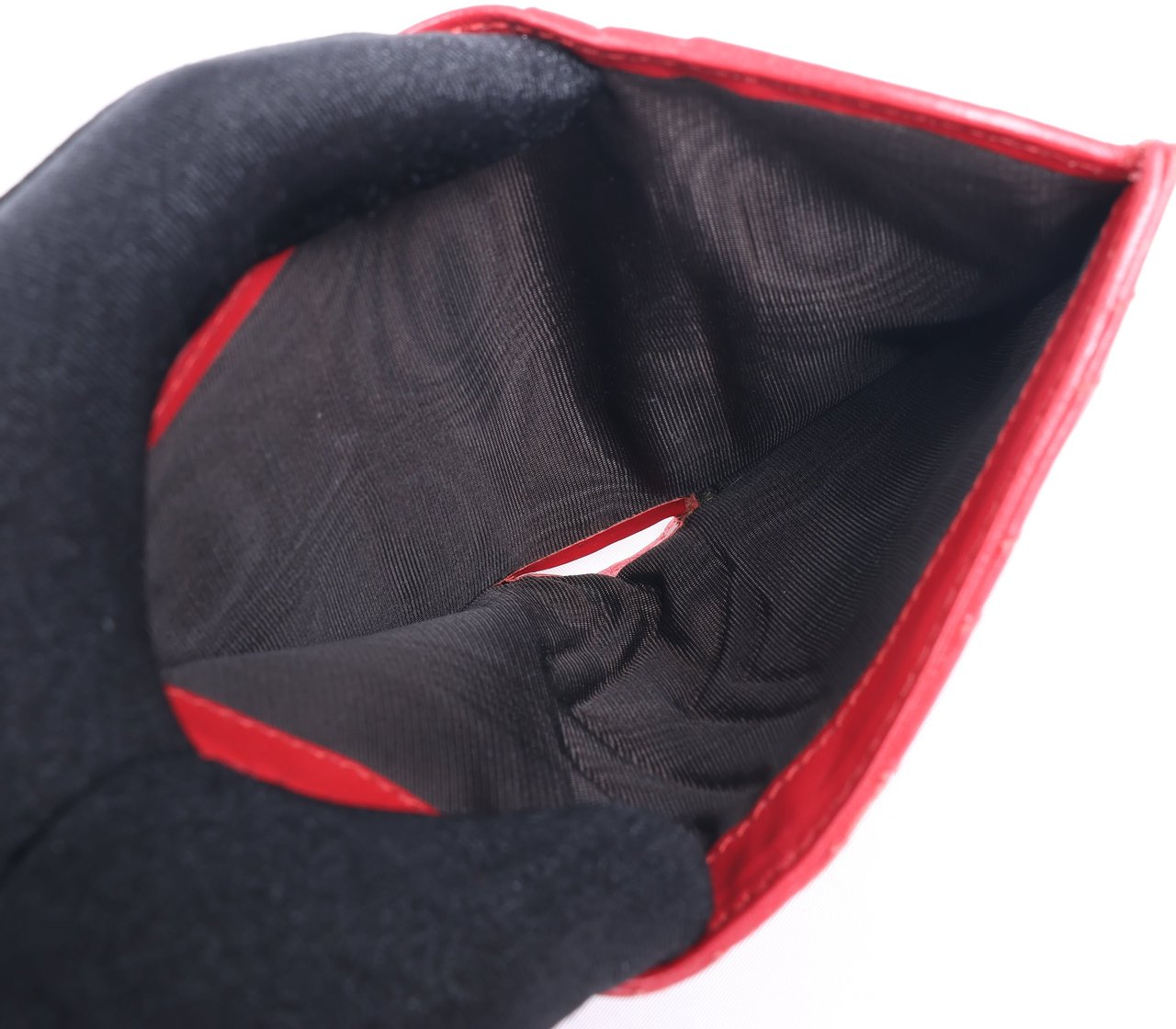 Gucci Gucci GG Marmont 466492 Leather Compact Wallet Red Rood