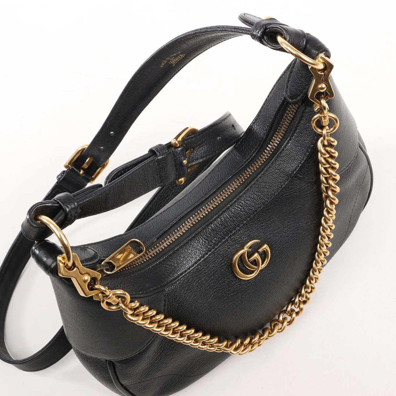 Gucci Aphrodite Small 2Way Handbag in Black Zwart
