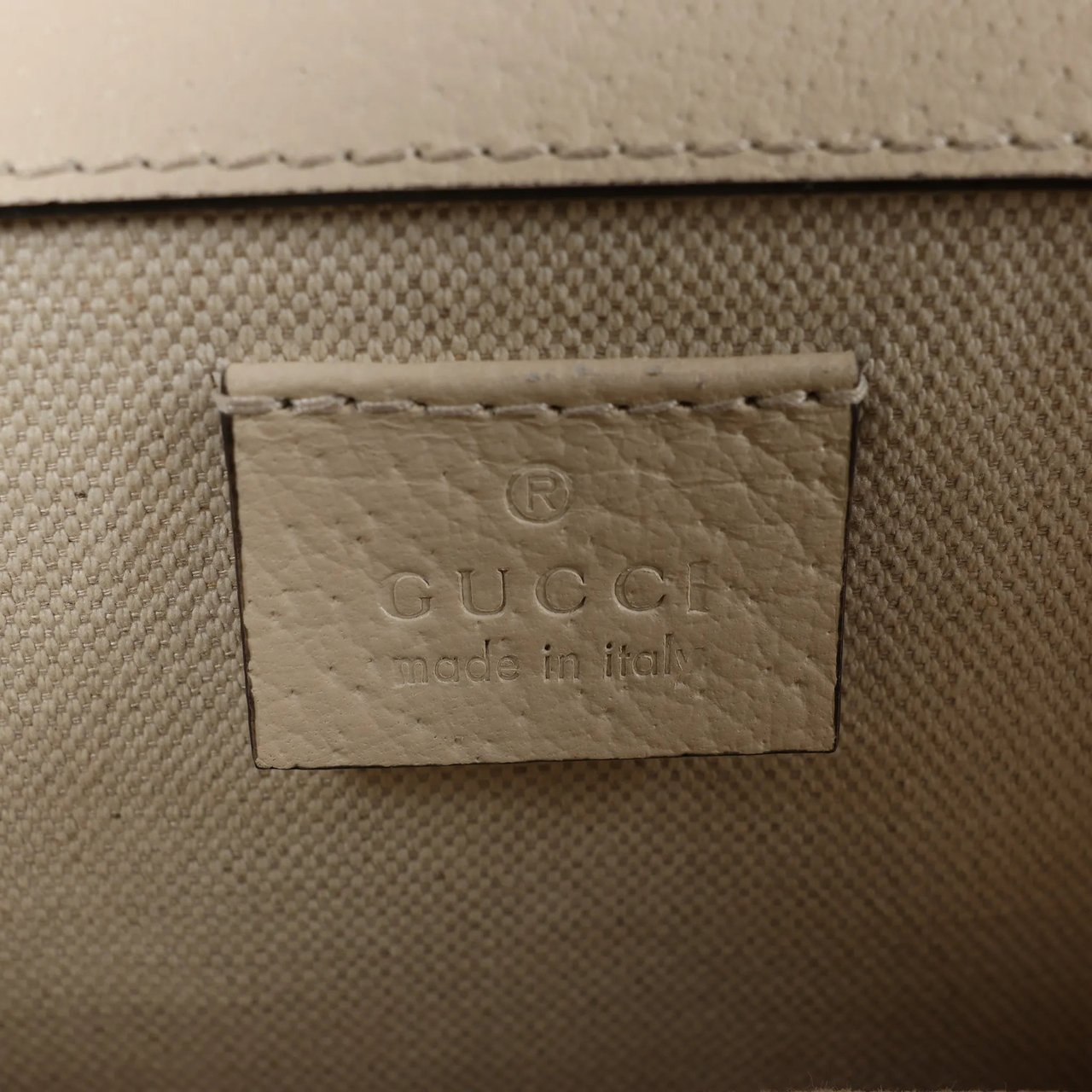 Gucci Gucci Dionysus Small Leather Crossbody Bag in Beige Beige