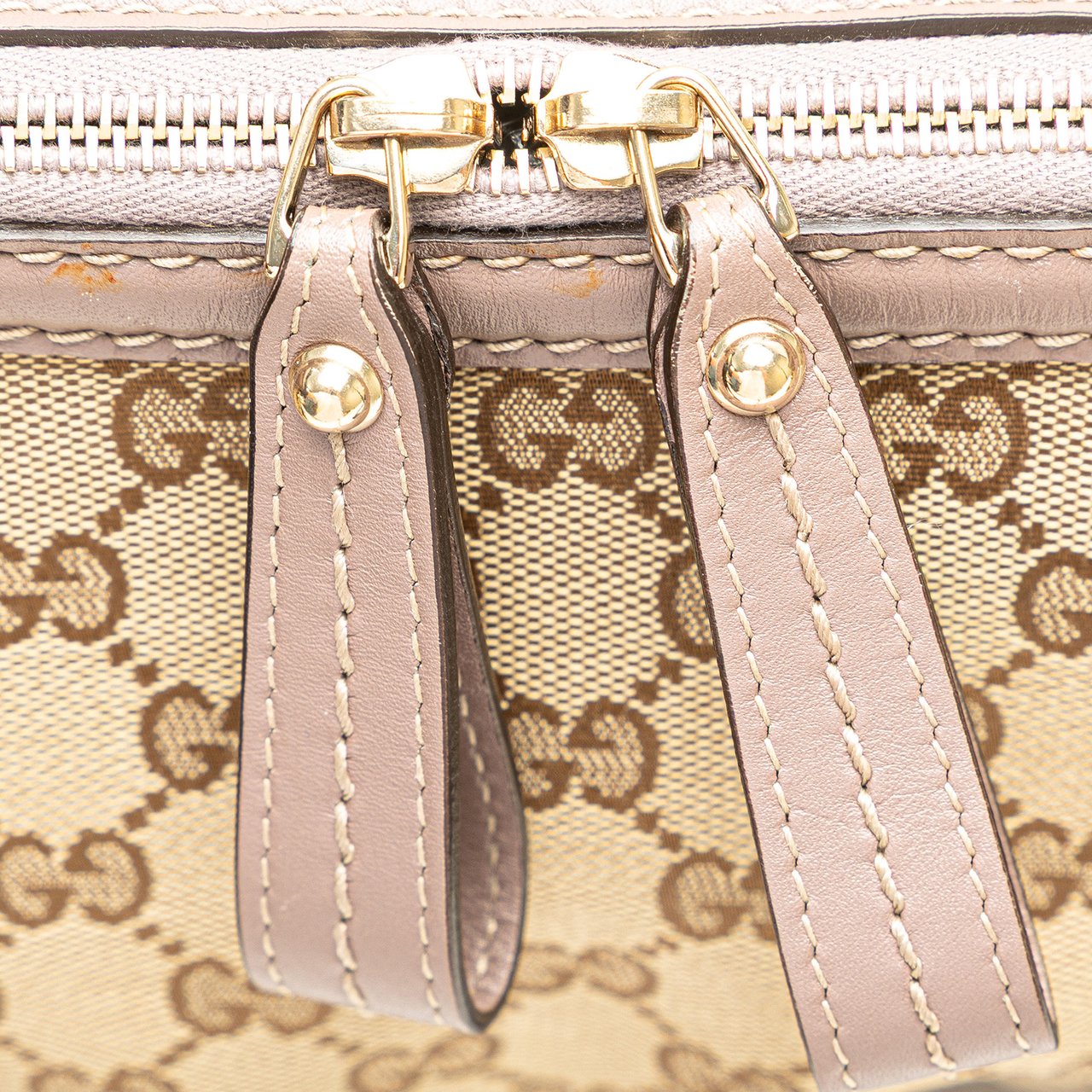 Gucci GG Canvas Sukey Satchel Bruin