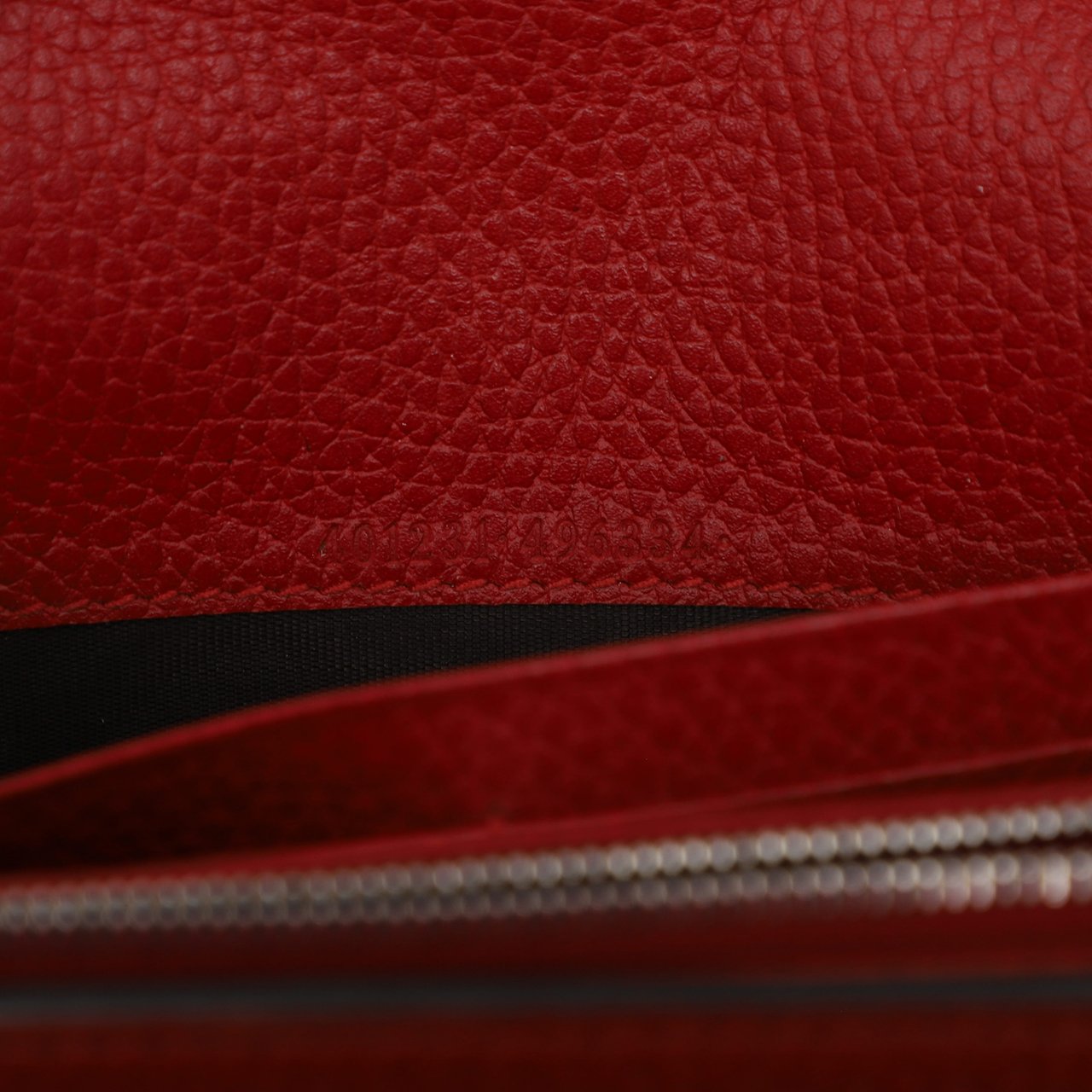 Gucci Leather Dionysus Wallet on Chain Rood