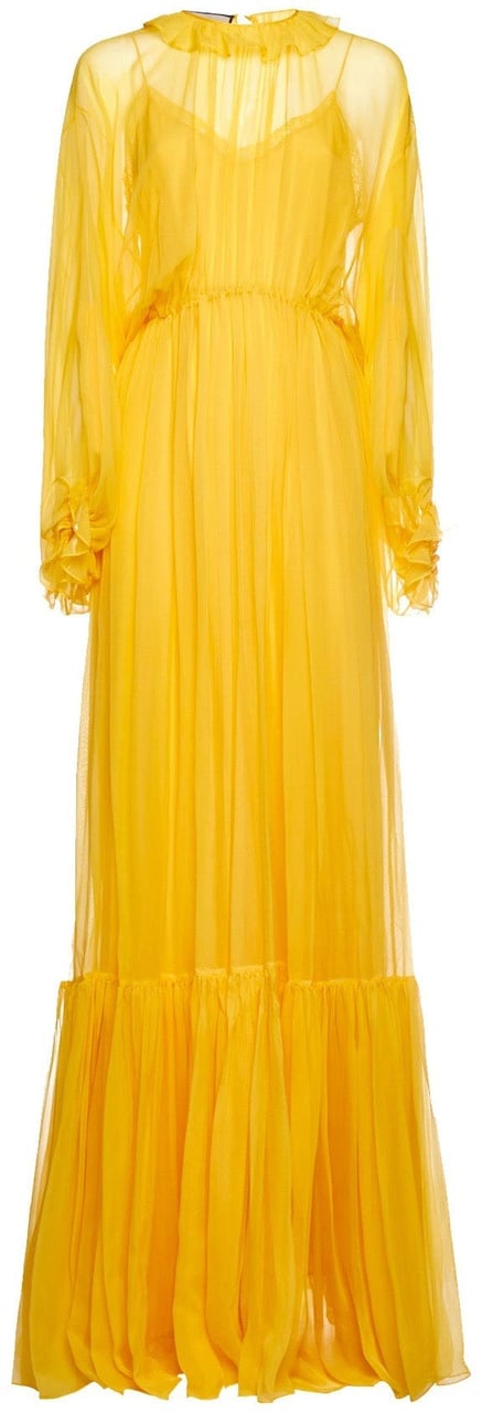 Gucci Gucci Silk Long Dress Divers