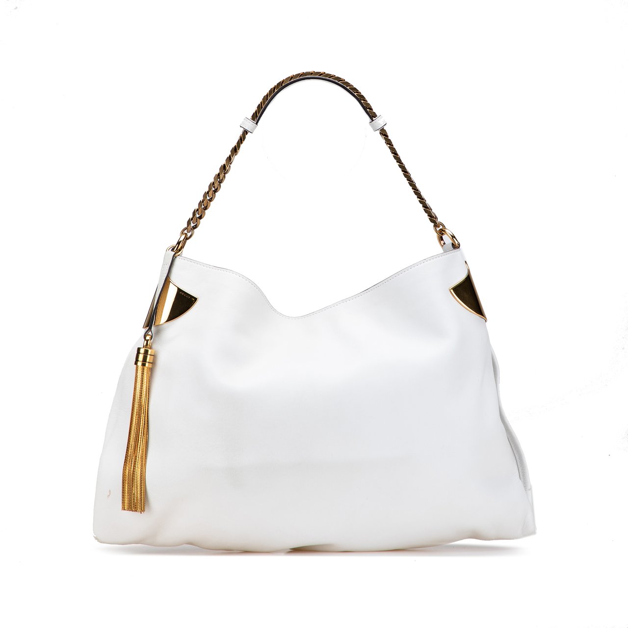 Gucci Medium Leather 1970 Hobo Wit