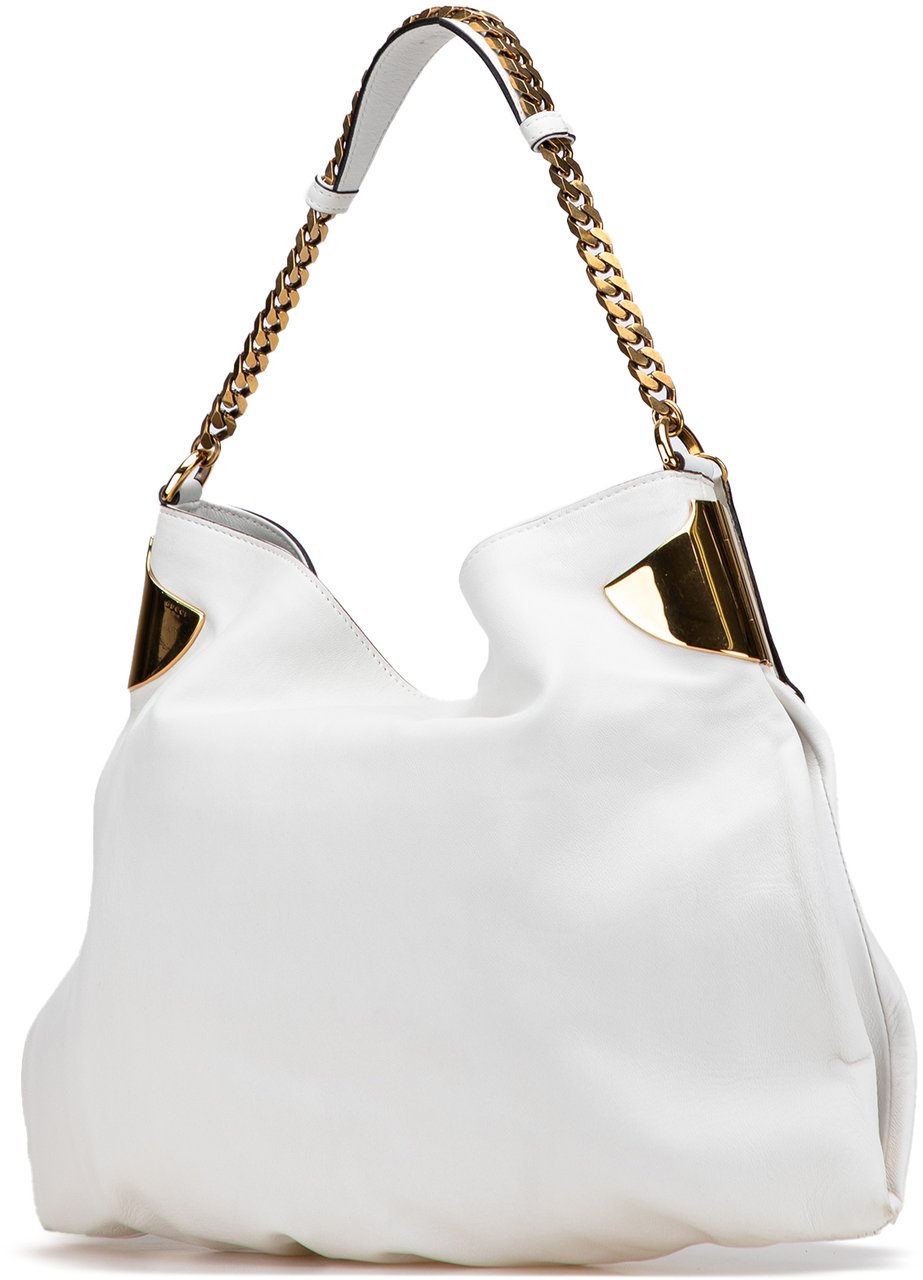 Gucci Medium Leather 1970 Hobo Wit