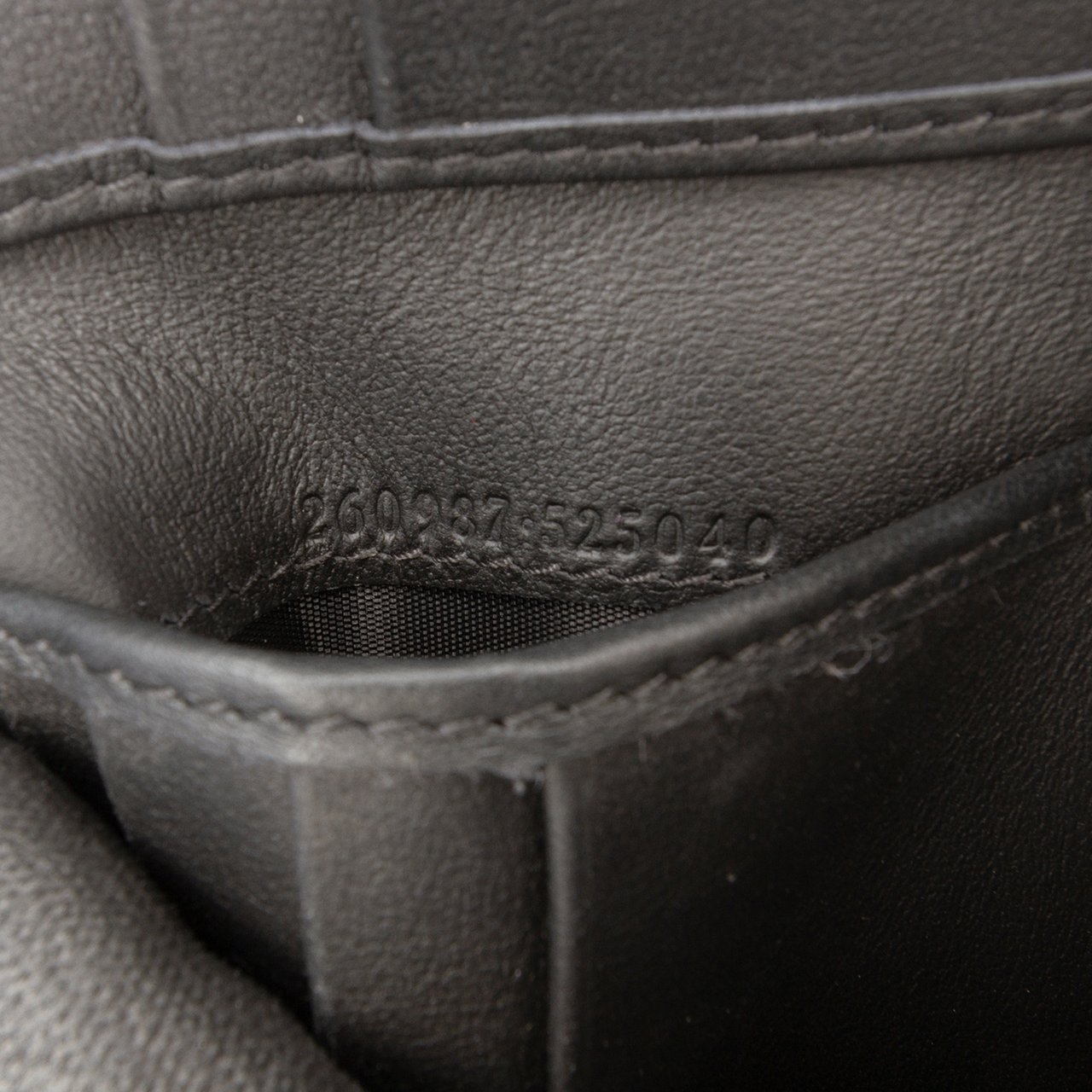 Gucci Guccissima Bifold Wallet Zwart