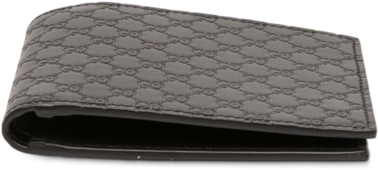 Gucci Guccissima Bifold Wallet Zwart