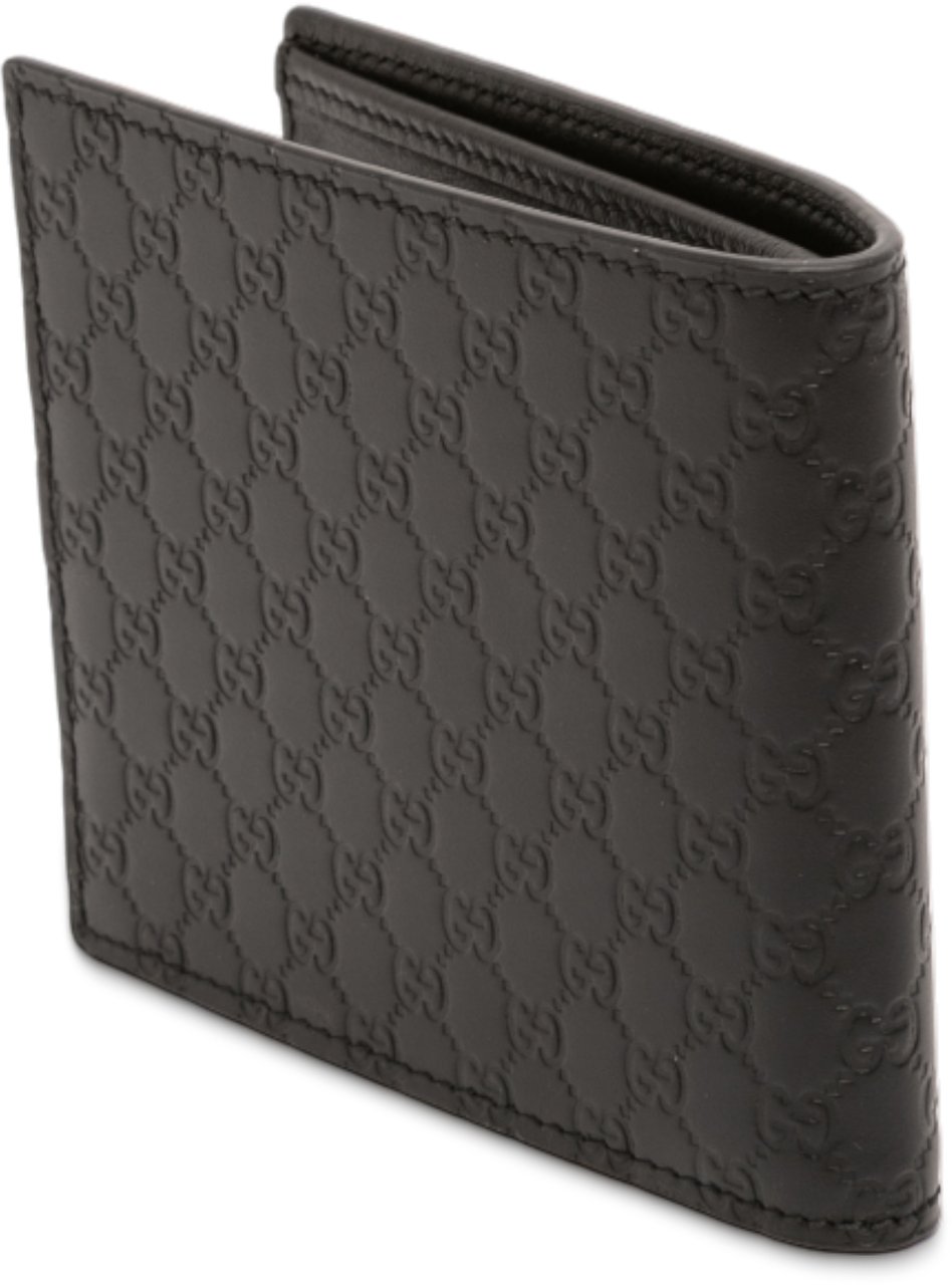 Gucci Guccissima Bifold Wallet Zwart