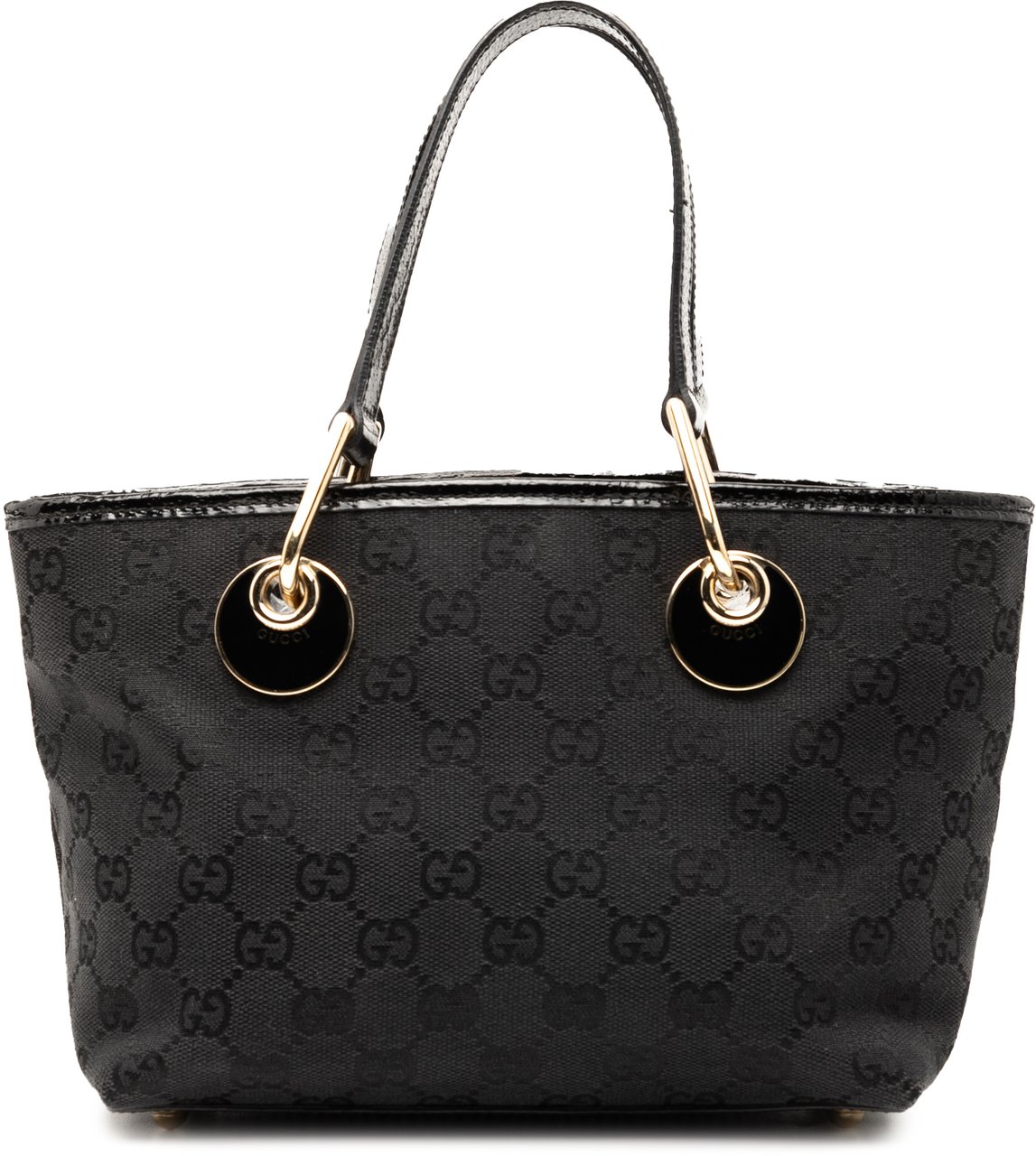 Gucci GG Canvas Eclipse Handbag Zwart