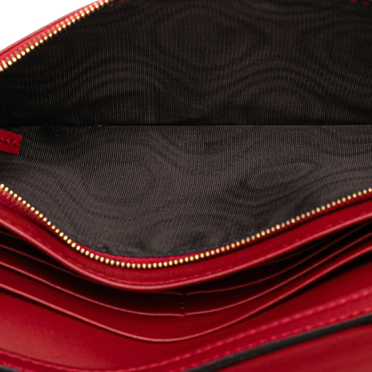 Gucci Microguccissima Wallet on Strap Rood