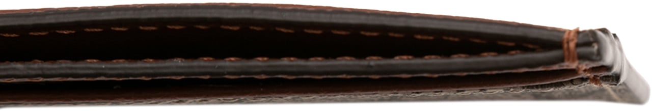 Gucci GG Supreme Card Holder Bruin