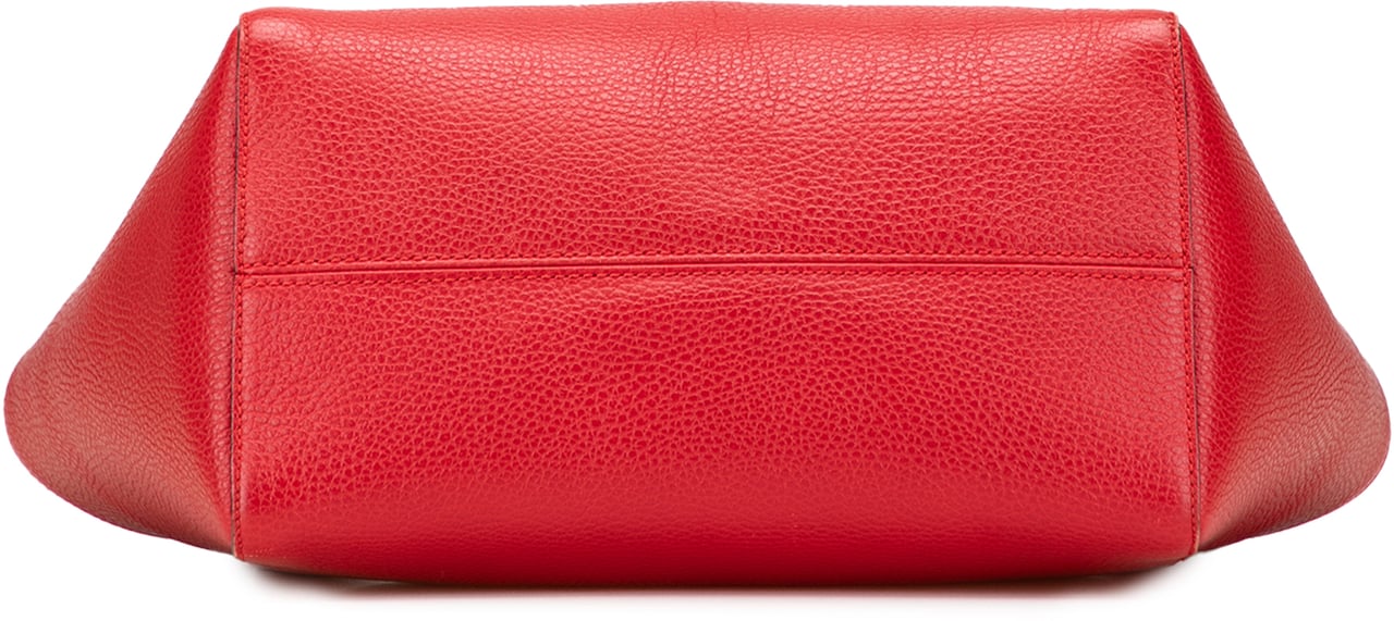 Gucci Medium Dollar Calfskin Swing Tote Rood