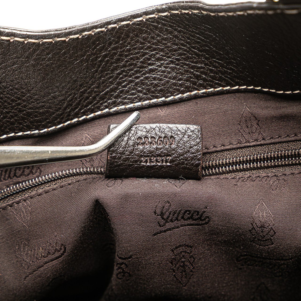 Gucci Guccissima New Ladies Tote Bruin