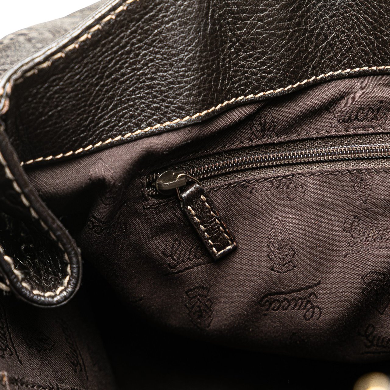 Gucci Guccissima New Ladies Tote Bruin
