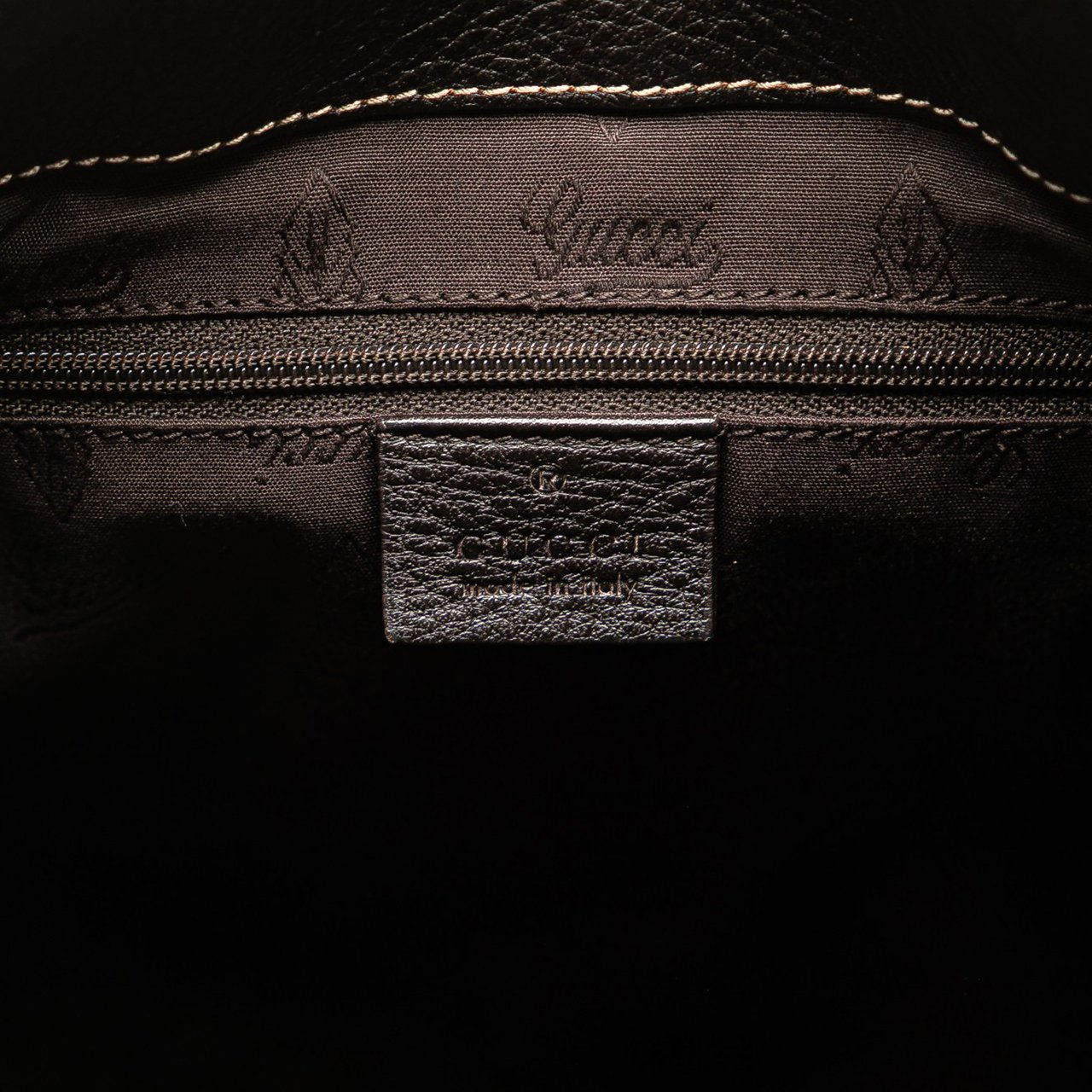 Gucci Guccissima New Ladies Tote Bruin