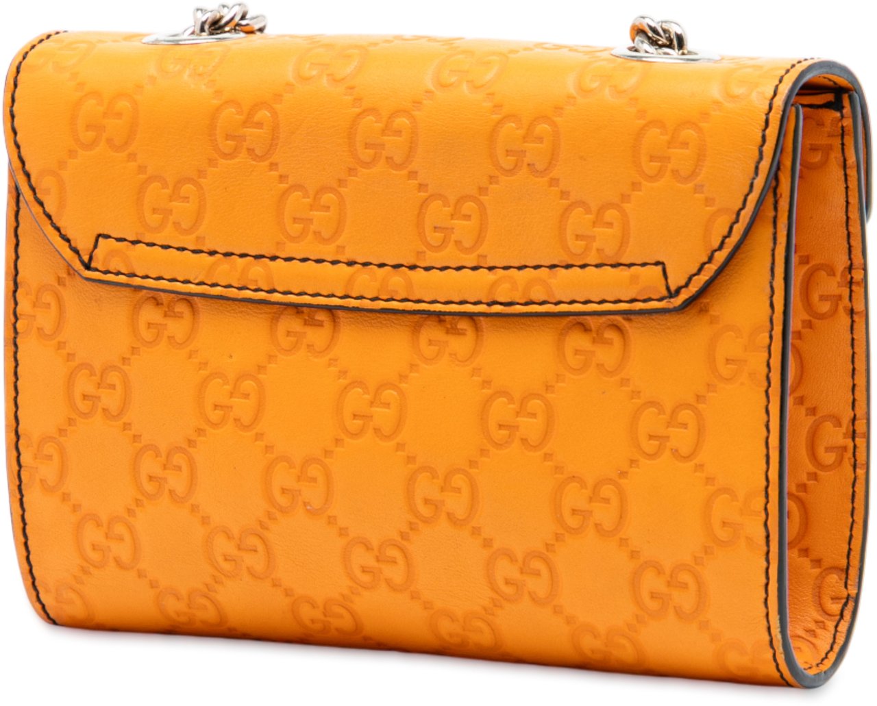 Gucci Mini Guccissima Emily Crossbody Oranje