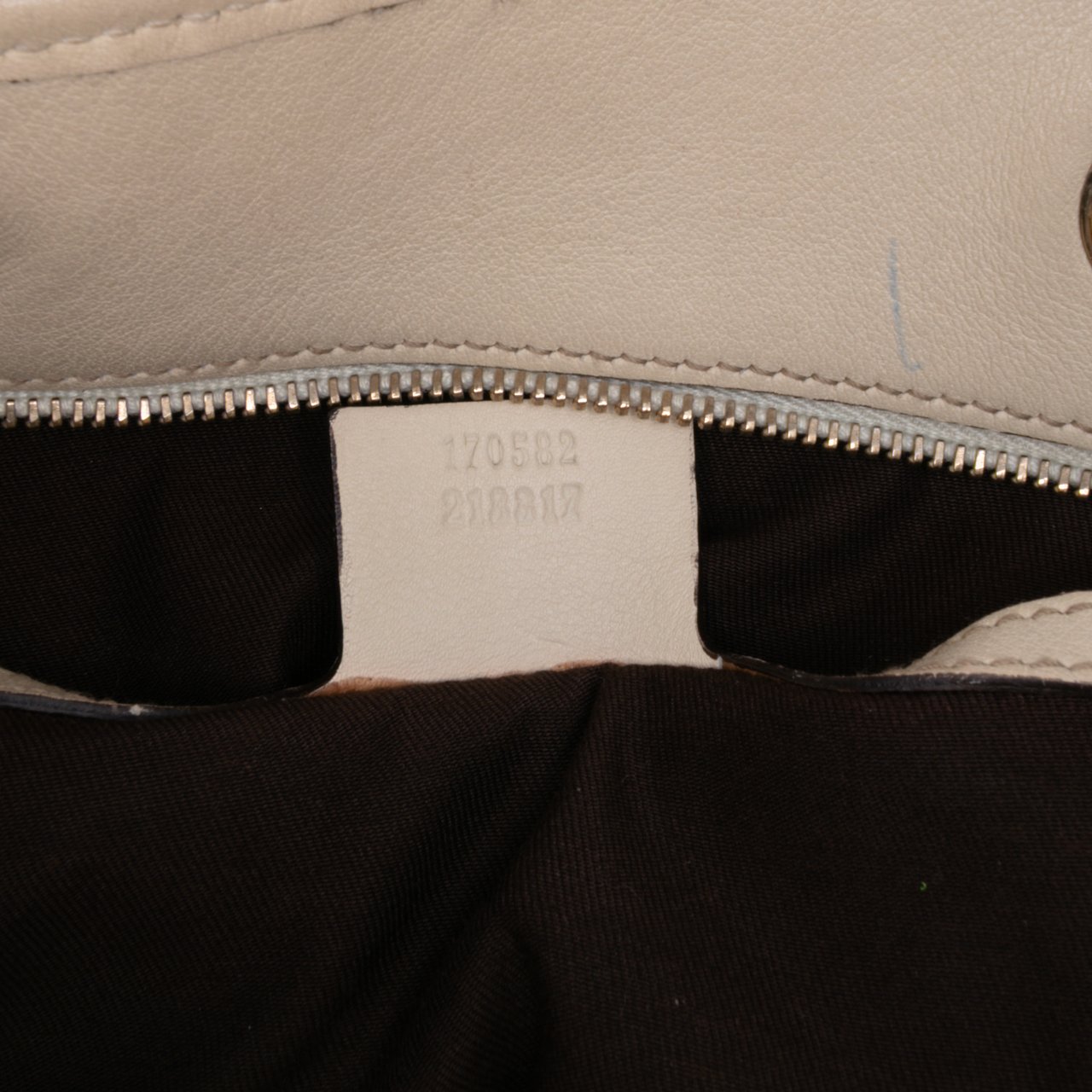 Gucci Medium GG Canvas Braided Peggy Tote Bruin