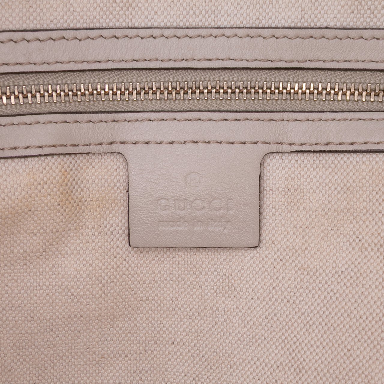 Gucci Guccissima Lovely Heart Tote Bruin