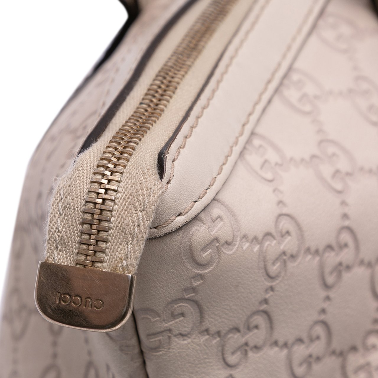 Gucci Guccissima Lovely Heart Tote Bruin