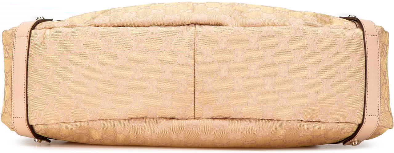 Gucci GG Canvas Abbey D Ring Tote Bruin