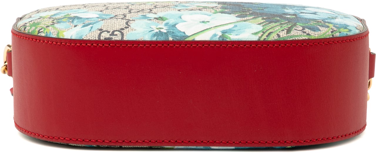 Gucci GG Supreme Blooms Chain Crossbody Bruin