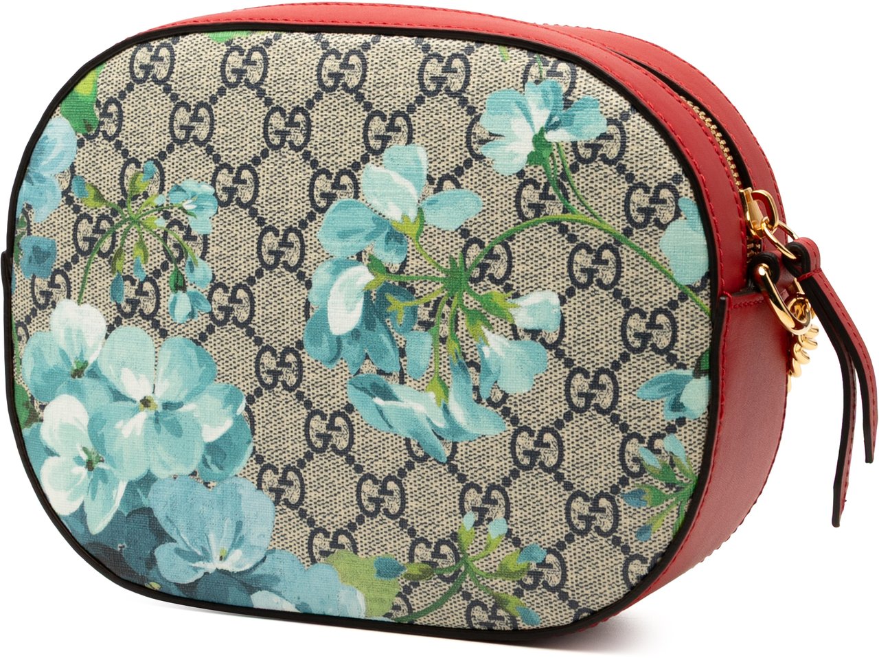 Gucci GG Supreme Blooms Chain Crossbody Bruin