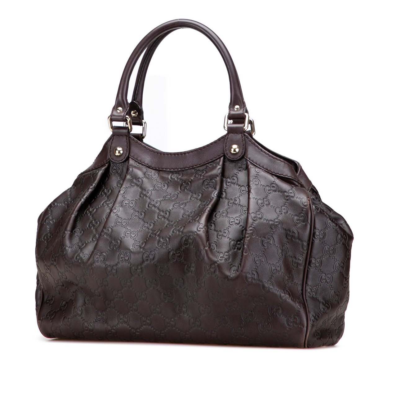 Gucci Medium Guccissima Sukey Tote Bruin