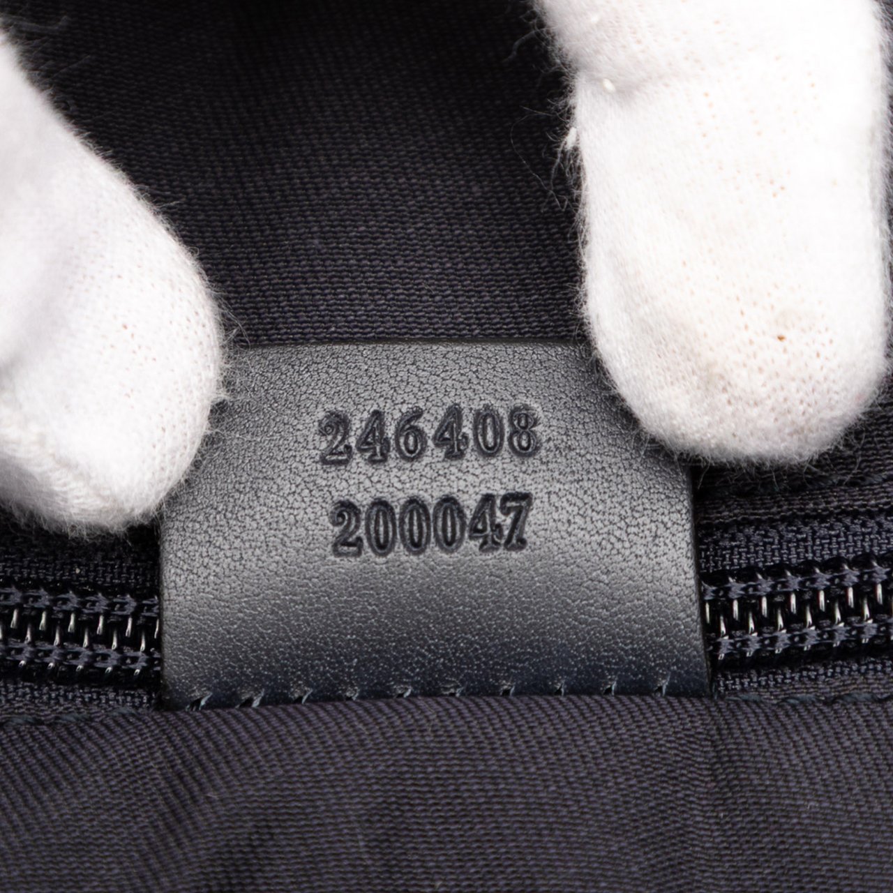 Gucci GG Canvas Web Briefcase Bruin