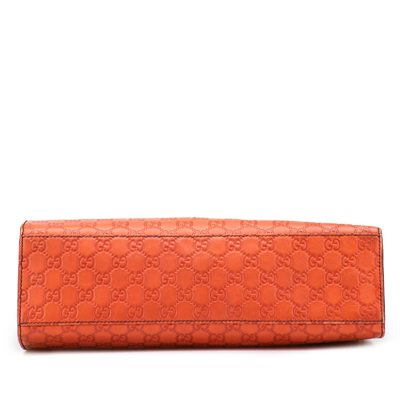 Gucci Large Guccissima Emily Shoulder Bag Oranje