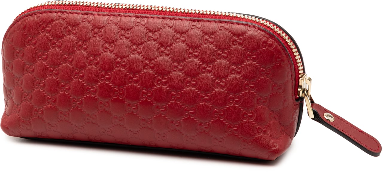 Gucci Guccissima Pouch Rood