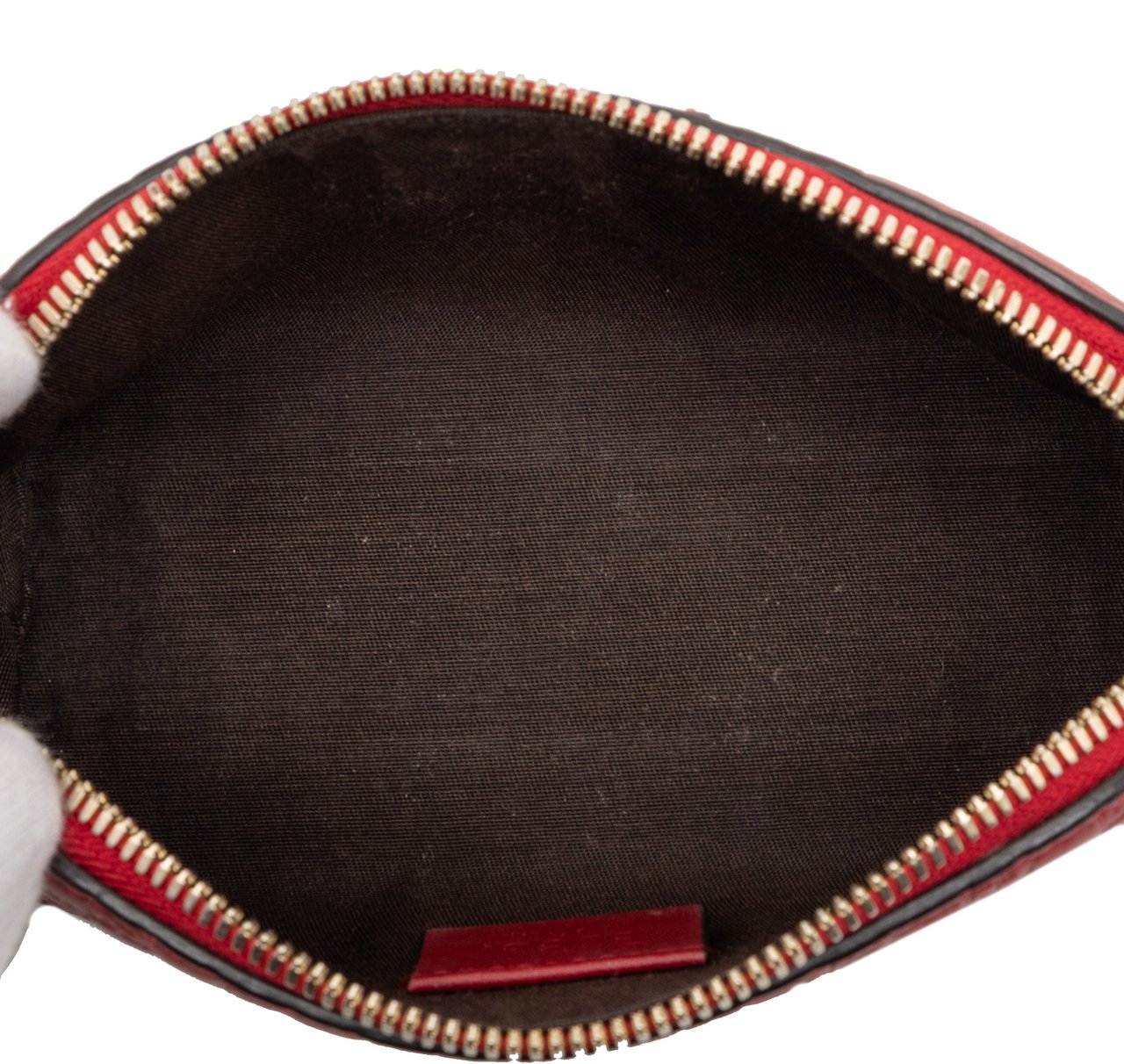 Gucci Guccissima Pouch Rood