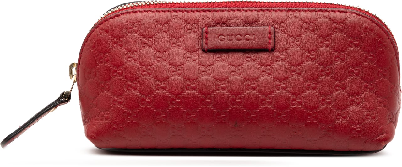 Gucci Guccissima Pouch Rood